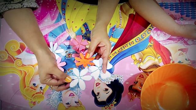 Blooming Flowers# Science experiment for kids# magic Flowers смотреть онлайн