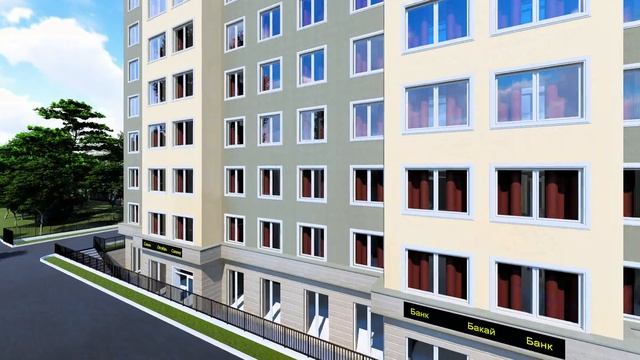 3D видео Жилого комплекса "Бакдоолот" смотреть онлайн