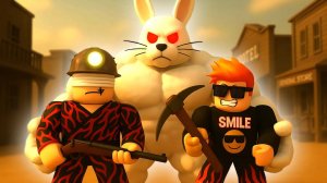 Пасхальный кролик всегда следит за нами в Dead Rails Роблокс !