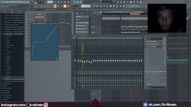 КАК СДЕЛАТЬ RAGE БИТ В СТИЛЕ LOVV66 В FL STUDIO смотреть онлайн