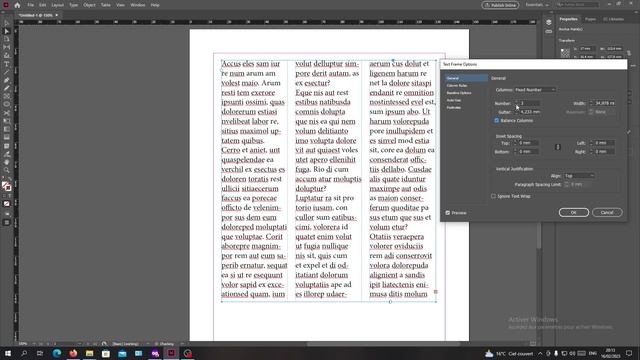 How To Add Columns Adobe InDesign Tutorial смотреть онлайн
