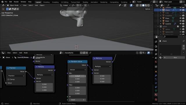 Como fazer Chuva (rain) Procedural - Geometry Nodes - Blender ! смотреть онлайн
