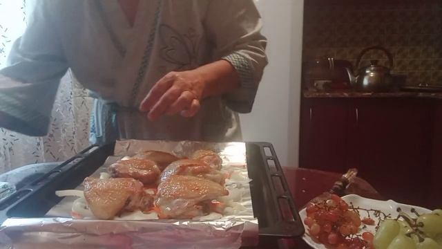 Восхитительное запечённое мясо.