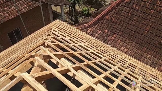 cara pemasangan reng genteng beton atap rumah limas yang benar смотреть онлайн