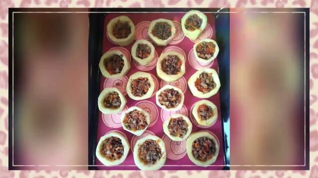 Гнезда из кабачков с мясом!