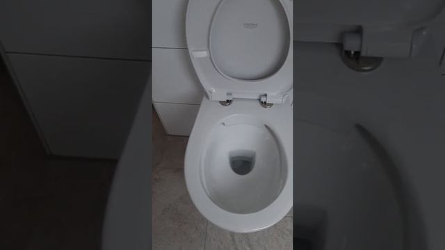 Grohe Bau Ceramic spülrandlose Toilette Keramik + WC sitz soft close смотреть онлайн