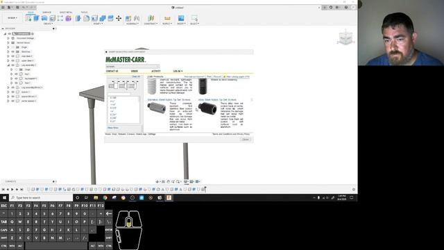 Desk Design in Fusion 360 смотреть онлайн