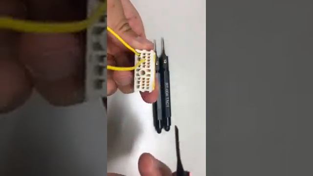 #How to process sub terminal in connector wiring hardness# Short Video# R & S NEW IDEA# смотреть онлайн