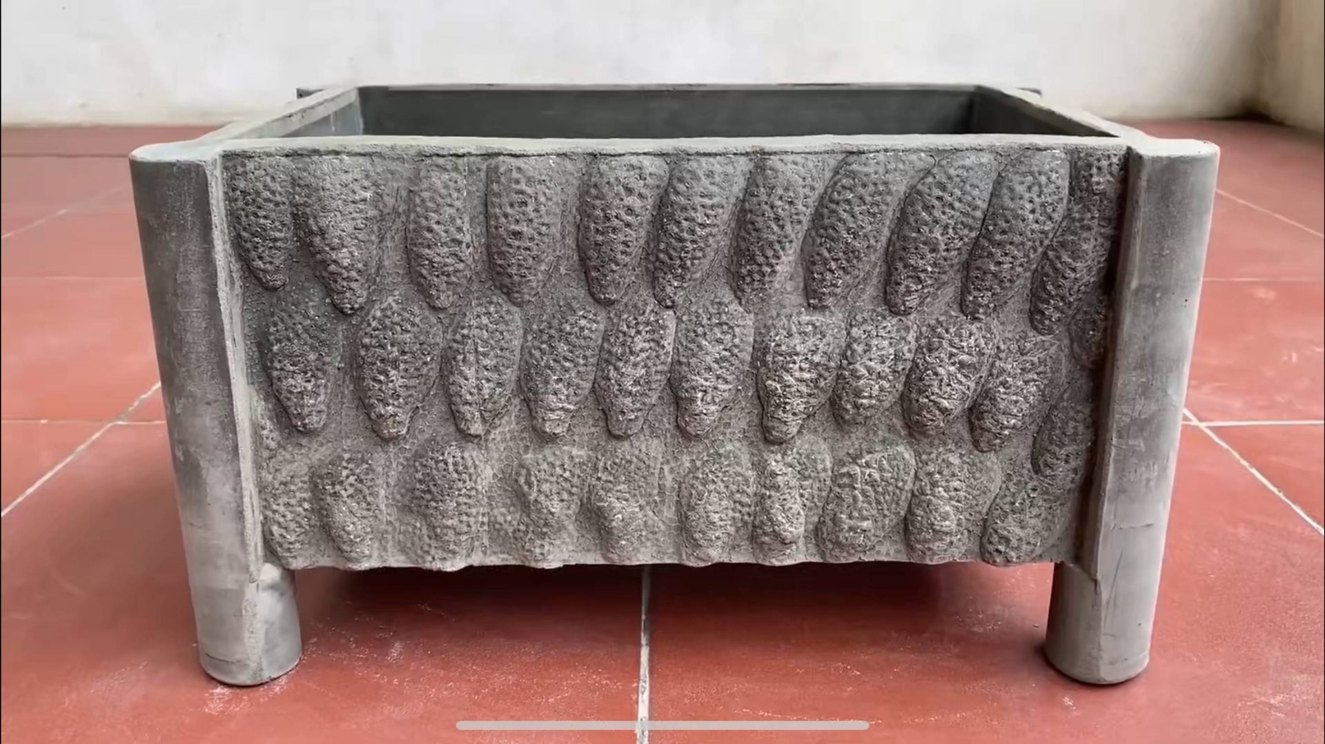 Кашпо из бетона своими руками смотреть онлайн