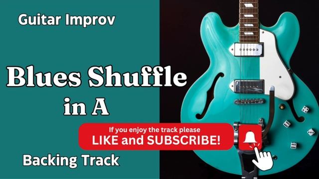 Blues Shuffle in A - Guitar Backing Track Jam - Fast Tempo смотреть онлайн