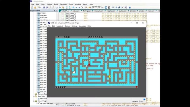 C64 - Creating a Pac-Clone, Programming Series 8 | CBM Prg Studio смотреть онлайн