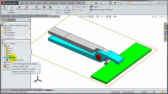 Methods to Remove Components from a SolidWorks Simulation Study смотреть онлайн