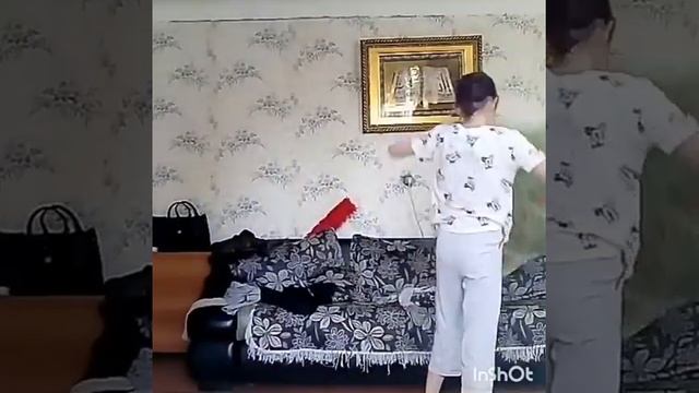 Vlog|Влог|Уборка в зале.(Я убиралась зря😒😂) смотреть онлайн