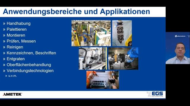 Dunkermotoren und EGS Automation - Webinar: Robotic Solutions смотреть онлайн