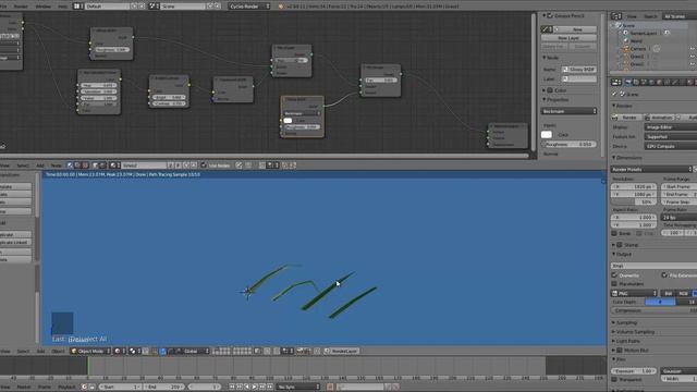How to Create Grass in Blender смотреть онлайн