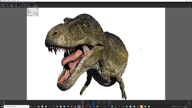 Texturing a T Rex in Zbrush. In conclusion смотреть онлайн