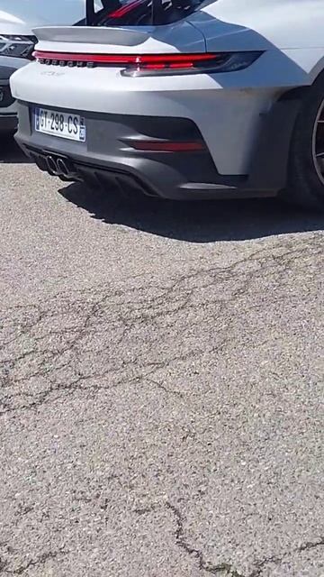 Porsche 911 992 GT3RS Startup sound 🔥🔉🤩 #2024 #cars #viral #porsche смотреть онлайн