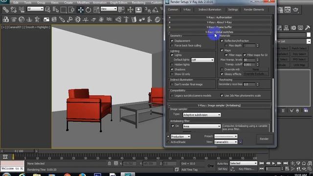 3Ds Max Vray Part 13 interior смотреть онлайн