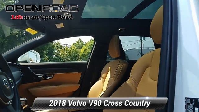 Certified 2018 Volvo V90 Cross Country T6 AWD, Edison, NJ P1130 смотреть онлайн
