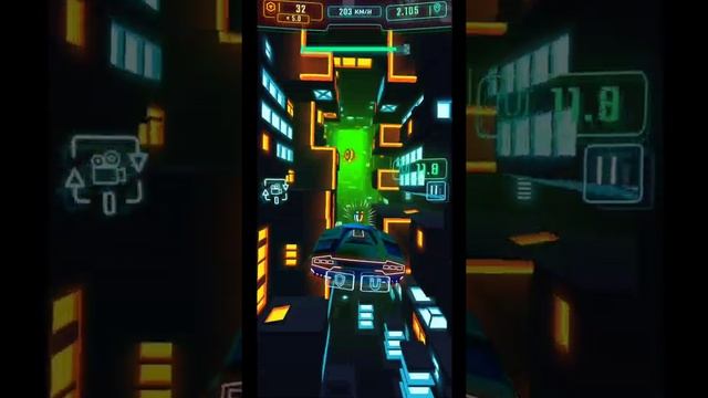 Neon Flytron Gameplay Offline -  Addictive Android Game