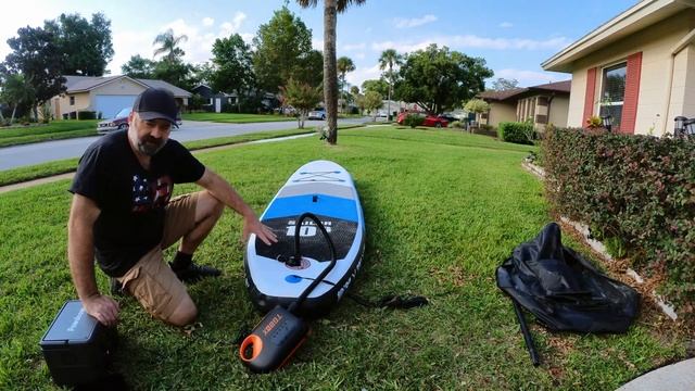 TGBOX Paddle Board Pump,Digital Smart Inflation & Deflation смотреть онлайн