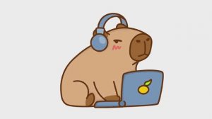 Как нарисовать капибару легко и просто