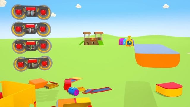 Грузовичок Лёва - Сборник для детей. Яйца с сюрпризами - новые РАЗВИВАЮЩИЕ МУЛЬТИКИ смотреть онлайн