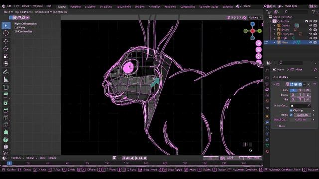 Rabbit on Blender 3 6 0 tutor Edit by Kent Davis Part 4 смотреть онлайн