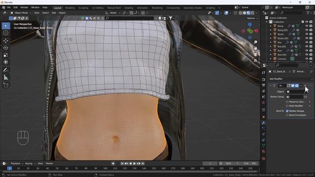 How to do High Poly to Low Poly under 2 Min in blender || Decimate Modifier смотреть онлайн