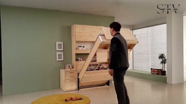 Innovative MultiFunctional furniture for small spaces - Smart furniture