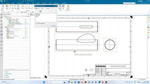 How to create a break out section view in NX drawing (version NX2312)