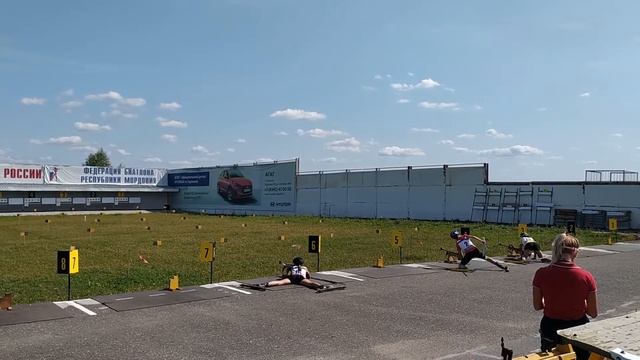 Первенство Мордовии.25.08.21.Биатлон.Дев.13-14 лет смотреть онлайн
