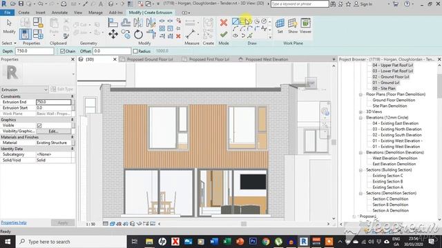 How to model a Void Form in Revit смотреть онлайн