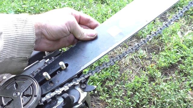 Как натянуть цепь и собрать на бензопиле? смотреть онлайн