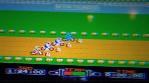 Motocross на приставке для телевизора Retro games