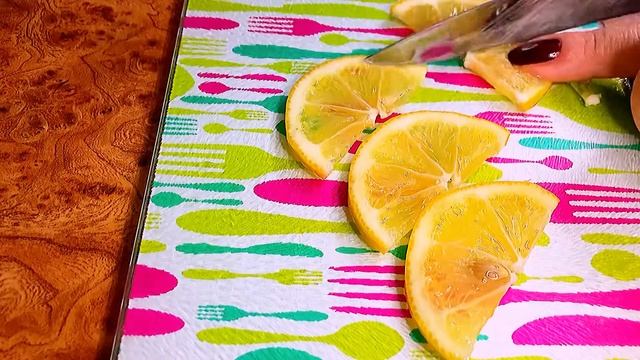 Сочный лимон. АСМР. смотреть онлайн