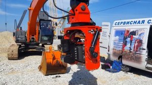 Вибропогружатель Impulse VP350R – погружение на уровне