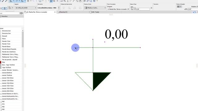 [ArchiCAD] Cota altimétrica básica / Elevation dimension смотреть онлайн