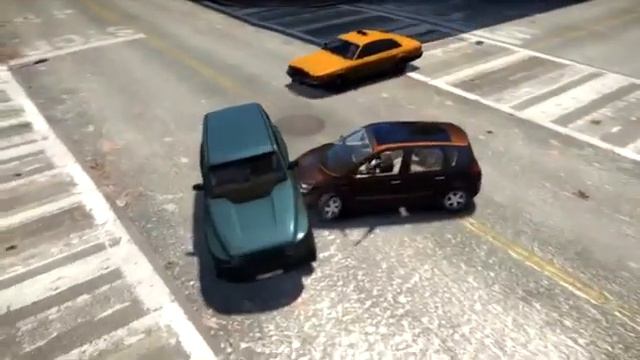 reunault scenic 2 sur GTA iv смотреть онлайн