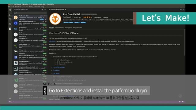 Lolin & Wemos Basic #001 : Install Platform.io IDE смотреть онлайн