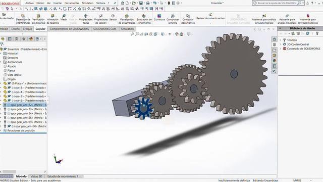 SOLIDWORKS Student Edition Sólo para uso académico Ensamble 2020 12 02 12 30 12 смотреть онлайн