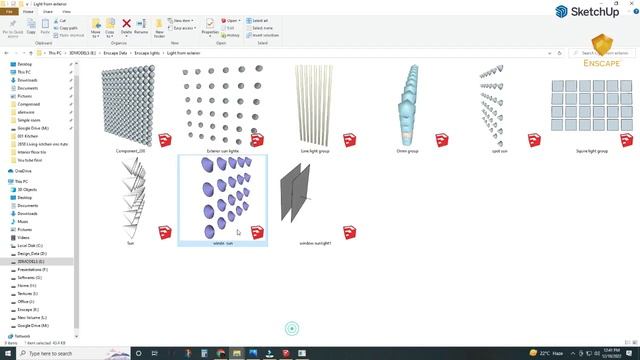 Enscape Kitchen interior render Tutorial | enscape lighting seetting | SketchUp Tutorial смотреть онлайн