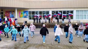 ФЛЕШМОБ | Крым - Россия навсегда! | Танцует г. Лобня | #КрымРоссия #ДКЛуговая #флешмоб