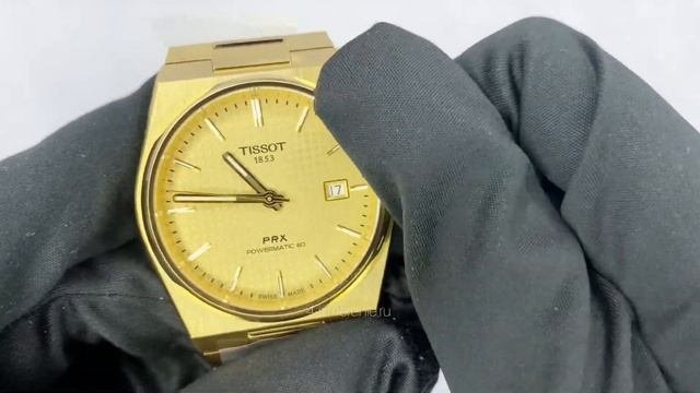 Обзор часов Tissot PRX Powermatic 80 T137.407.33.021.00 смотреть онлайн