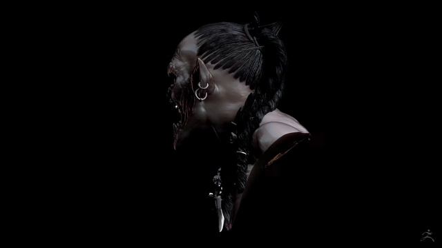 ORC - Zbrush turntable смотреть онлайн