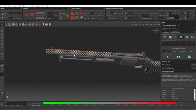 how to uvw unwrap in rizom uv | open lecture смотреть онлайн