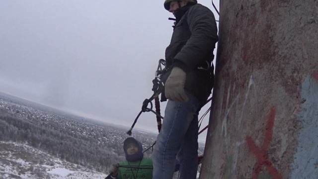 Ярослав на Волхонской трубе 11.02.2017 Прыжки с командой Земля прыжков смотреть онлайн