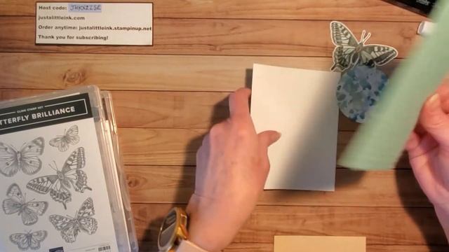 Simple Brilliant Butterfly Card