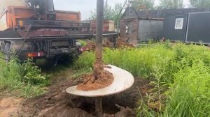 Бурение колодцев машиной Андреев Матвей в прямом эфире