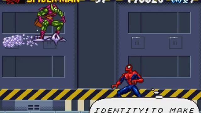 The Amazing Spider-Man Lethal Foes (SNES) смотреть онлайн